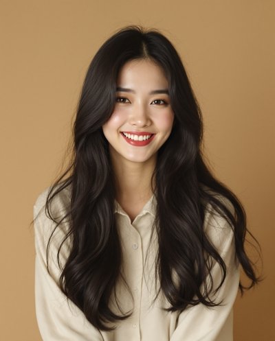 演员苏念安肖像
