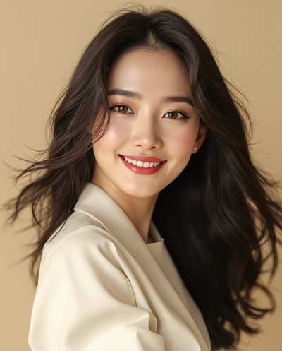 演员沈星晚肖像