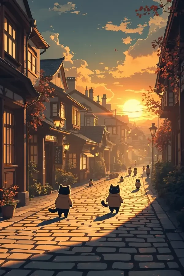 猫之城的约定海报，2024年日本动漫